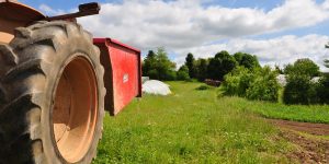 Vue du tracteur